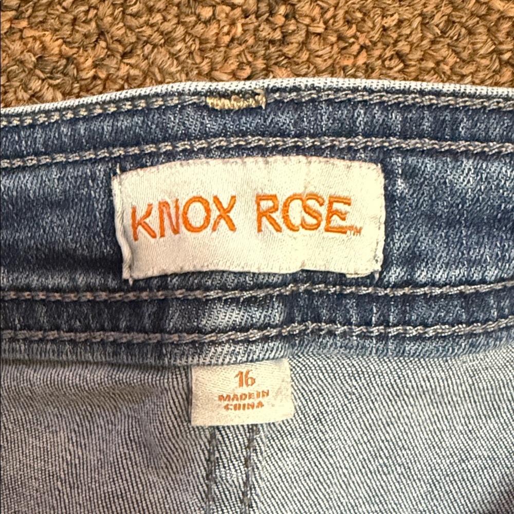 Knox Rose Denim Flare Jeans - Picture 2 of 3
